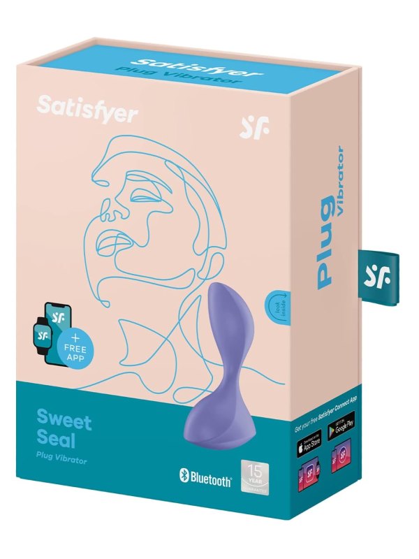 Satisfyer Sweet Seal Connect App Plug - Passionzone Adult Store