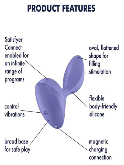 Satisfyer Sweet Seal Connect App Plug - Passionzone Adult Store