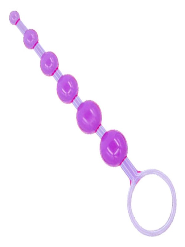 Seven Creations Dragonz Tale Small Anal Beads Purple - Passionzone Adult Store