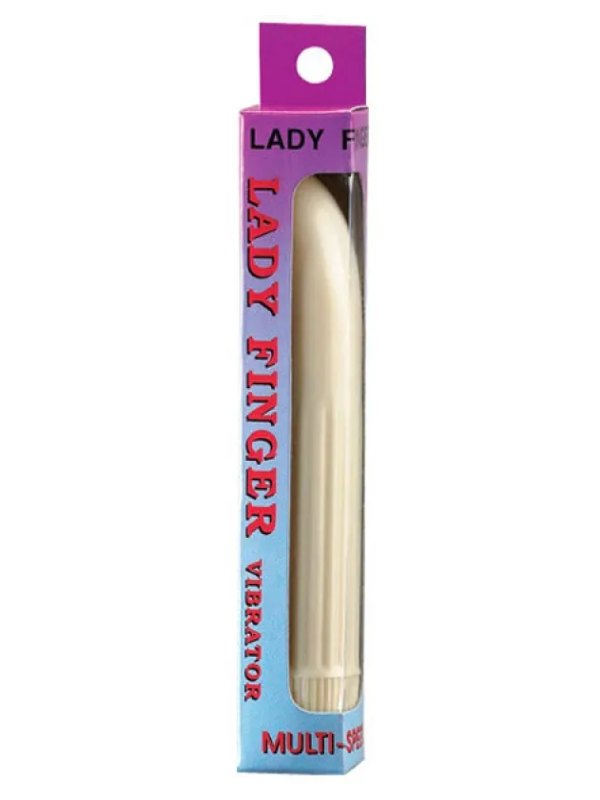 Seven Creations Lady Finger 5" Vibrator Ivory - Passionzone Adult Store