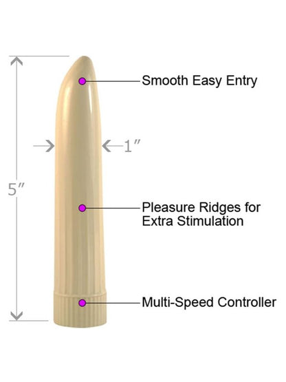 Seven Creations Lady Finger 5" Vibrator Ivory - Passionzone Adult Store