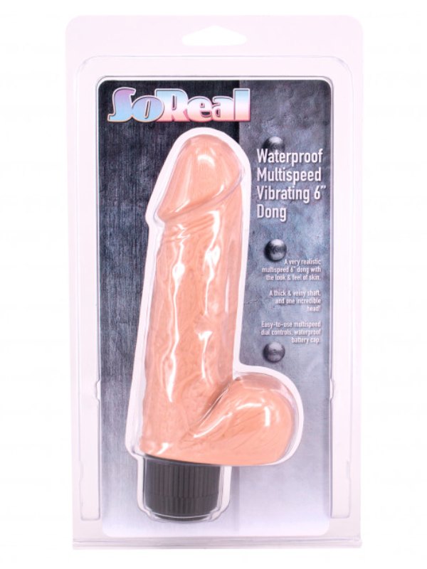 So Real 6" Penis Vibrator - Passionzone Adult Store