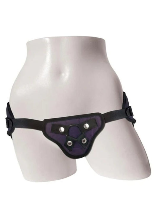 Sportsheets Lush Strap On Harness Purple - Passionzone Adult Store