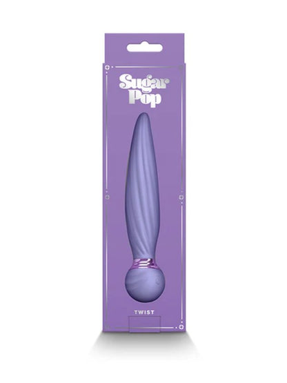 Sugar Pop Twist Bendable Vibrator Purple - Passionzone Adult Store