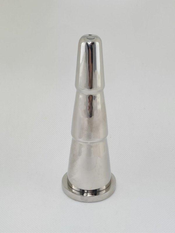 Triple Ripple Metal Butt Plug - Passionzone Adult Store