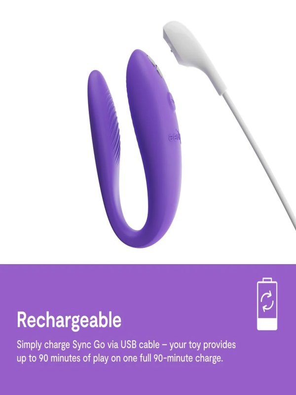 We-Vibe Sync Go Purple - Passionzone Adult Store