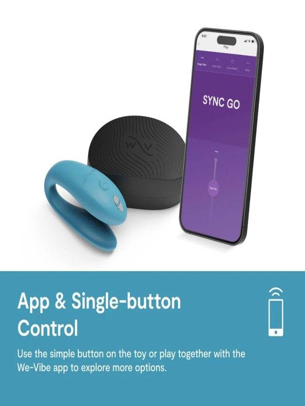 We-Vibe Sync Go Turquoise - Passionzone Adult Store