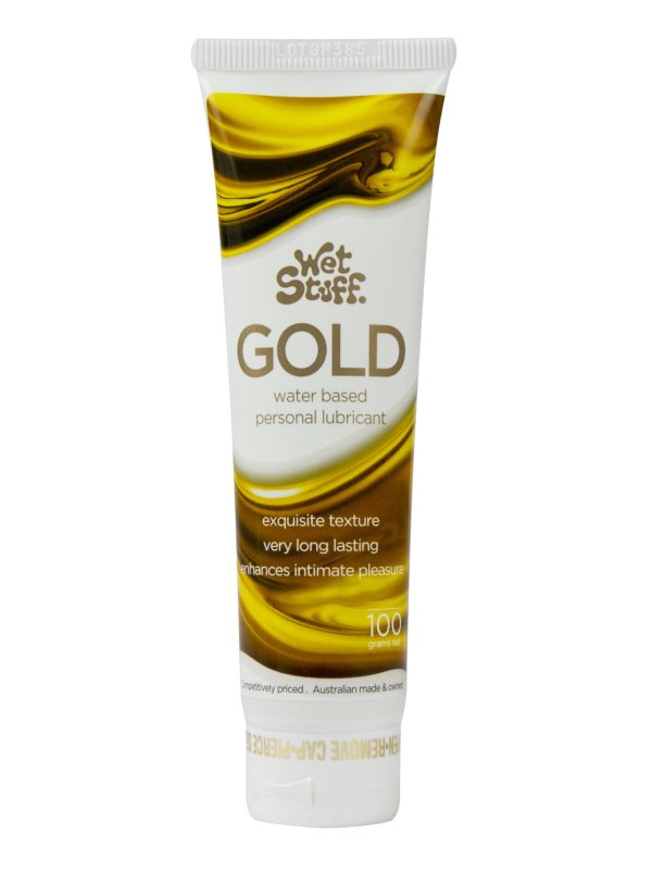 Wet Stuff Gold Water Based Lubricant 100g - Passionzone Adult Store