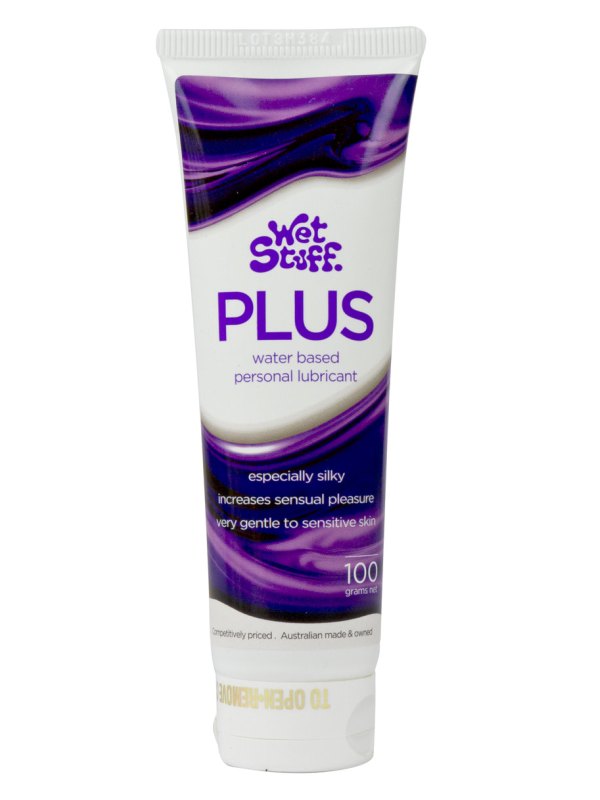 Wet Stuff Plus Water Based Lubricant 100g - Passionzone Adult Store