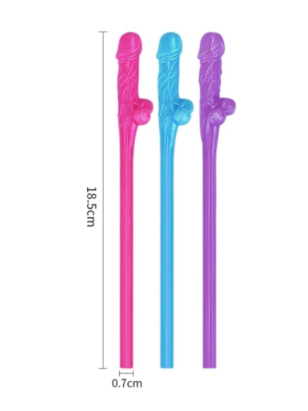 Willy Straws 9 Pack - Passionzone Adult Store