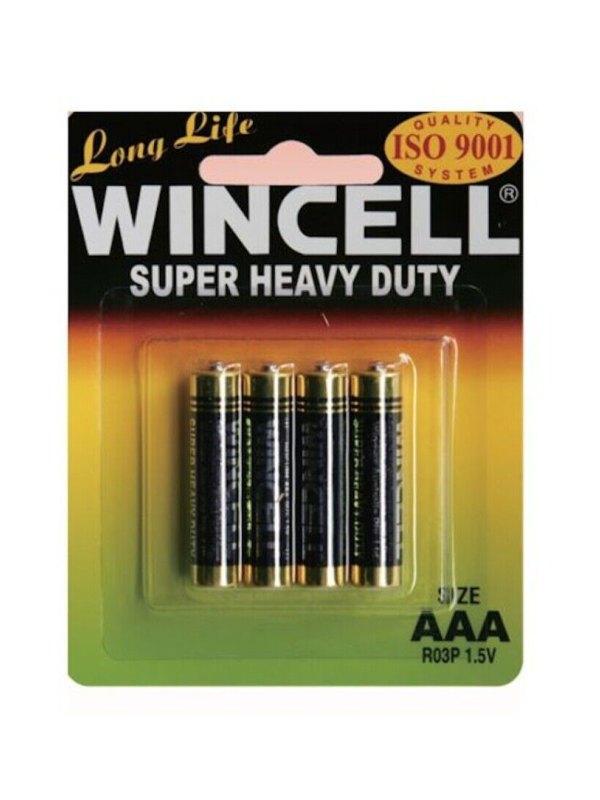 Wincell AAA Battery 4 Pack - Passionzone Adult Store