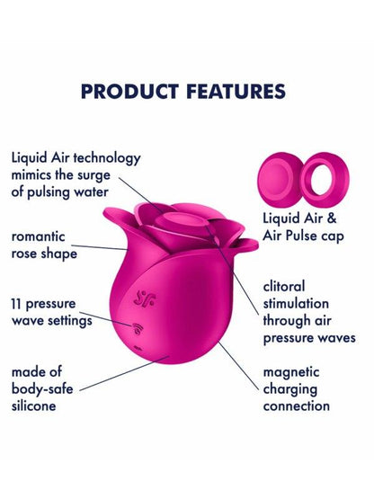 Satisfyer Pro 2 Modern Blossom Air Pulse Vibrator - Passionzone Adult Store